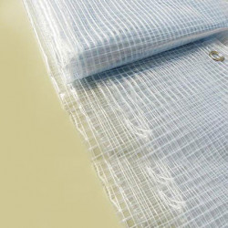 Bâche imperméable transparente avec œillets renforcés, couverture végétale,  bâche industrielle, bâche anti-âge transparente pliable, 0.8x1.5m