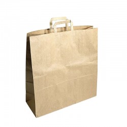 Sac Kraft à poignées plates...