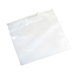 Sachet alimentaire Zip 100x100 mm (x1000 pcs) - Transparent - Résistant