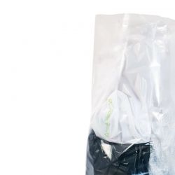 Sacs poubelle TSP 60L - fabriqués à partir de matériaux 100 % recyclés (PE)  - certifiés Ange Bleu - rouleau de 20 - épaisseur du film 25 µm - 680x730