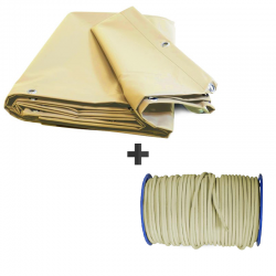 Pack Bâche Pergola 15m2...
